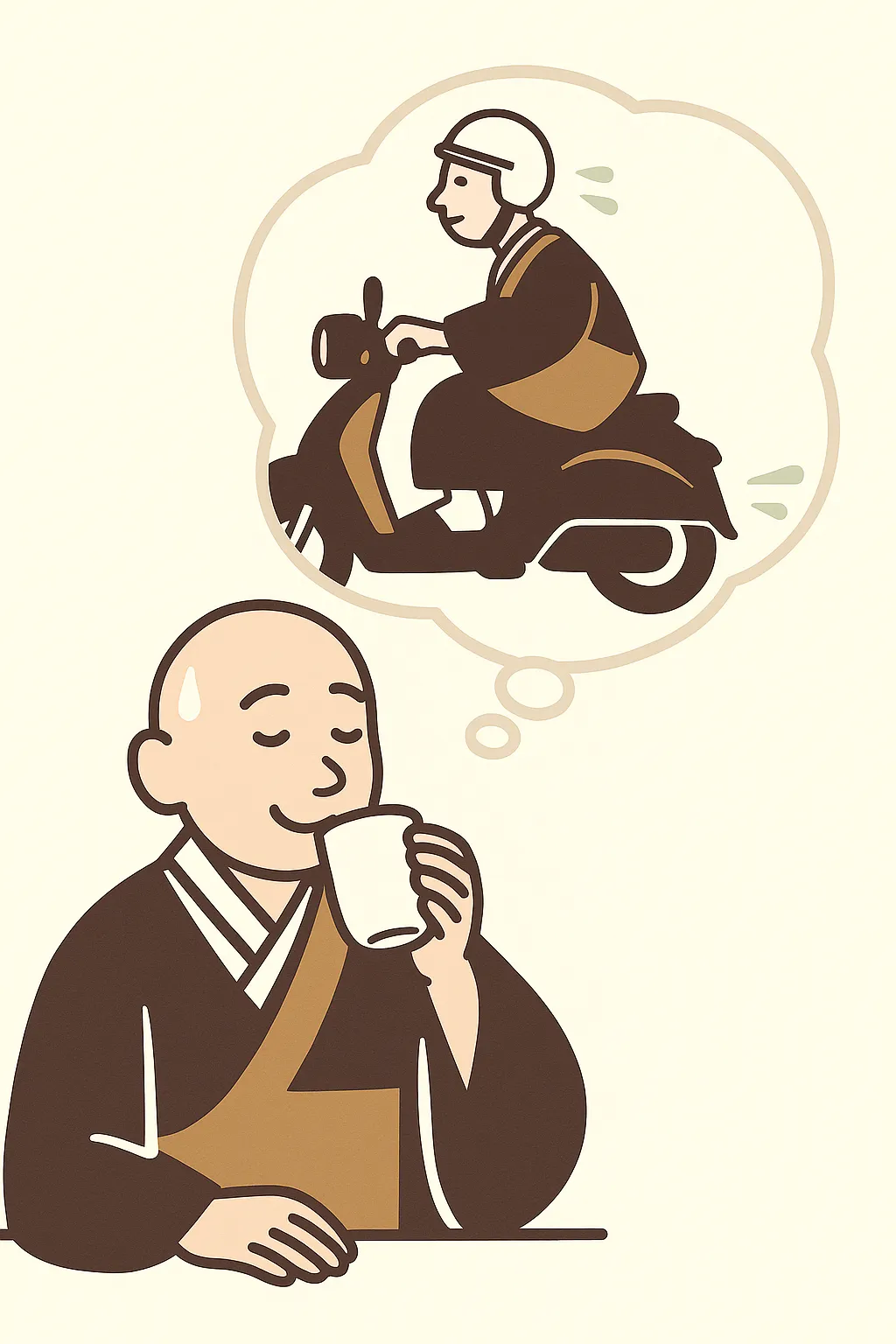 お盆明けのお坊さん小話