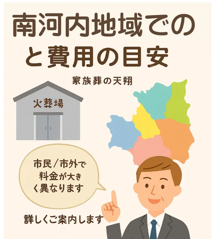 南河内の火葬場・費用の目安