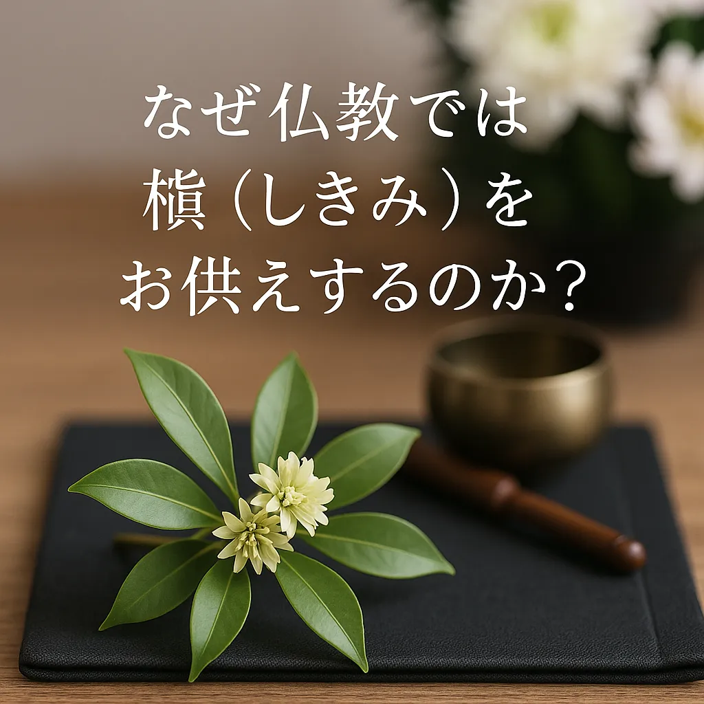 なぜ仏教では「樒（しきみ）」をお供えするのか｜意味と歴史をやさしく解説