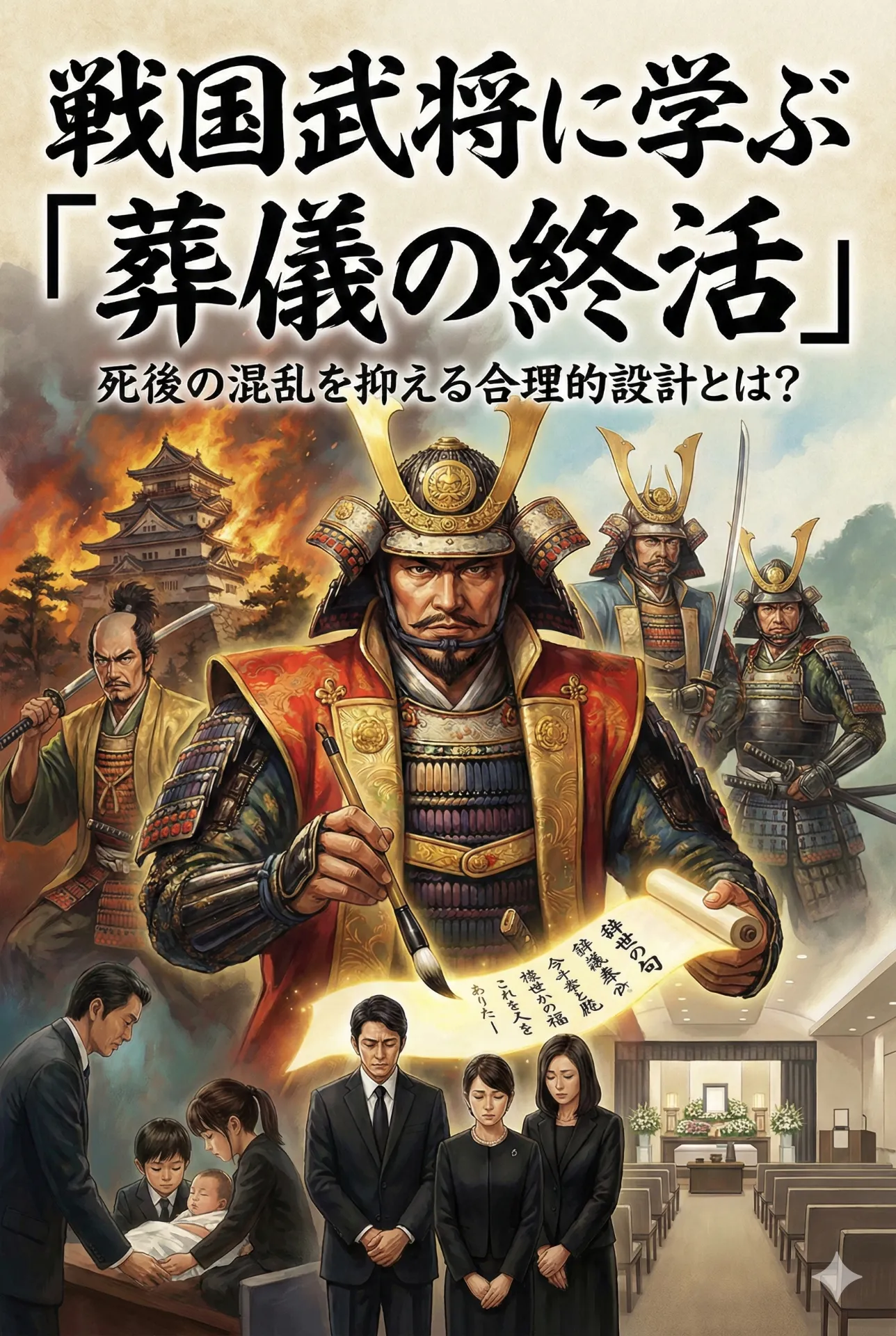 戦国武将に学ぶ「葬儀の終活」。死後の混乱を抑える合理的設計とは？