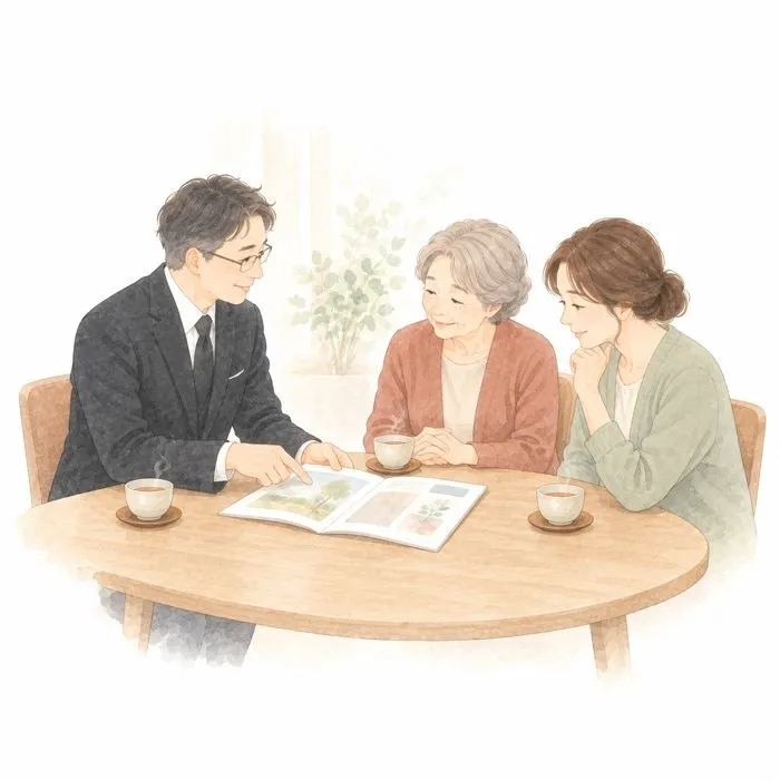 打ち合わせの様子